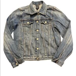 Gap Women's Size Small Blue Denim Jacket